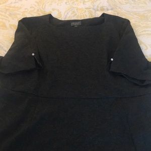 The Limited Dark Gray A-line Dress- Size 18W